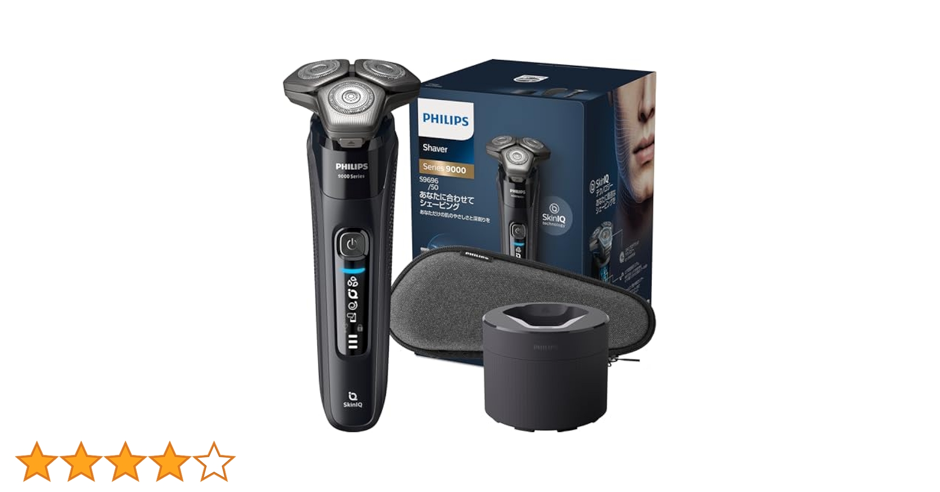 Philips 9000 Series S9696/50 Men's Electric Shaver, 72
